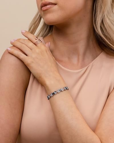 Pulseras de cobre puro para mujeres, pulseras magnéticas de cobre eficaces para mujeres