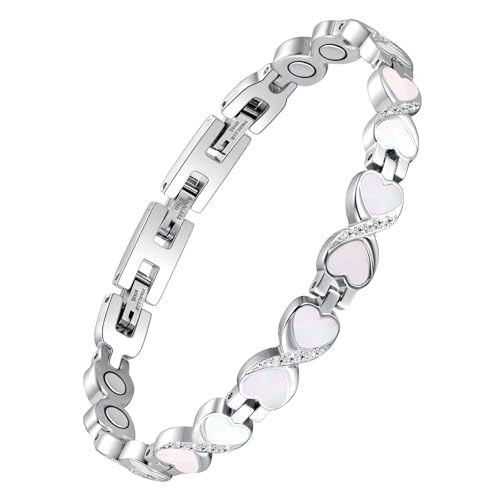 Pulseras magnéticas eficaces Jecanori para mujeres