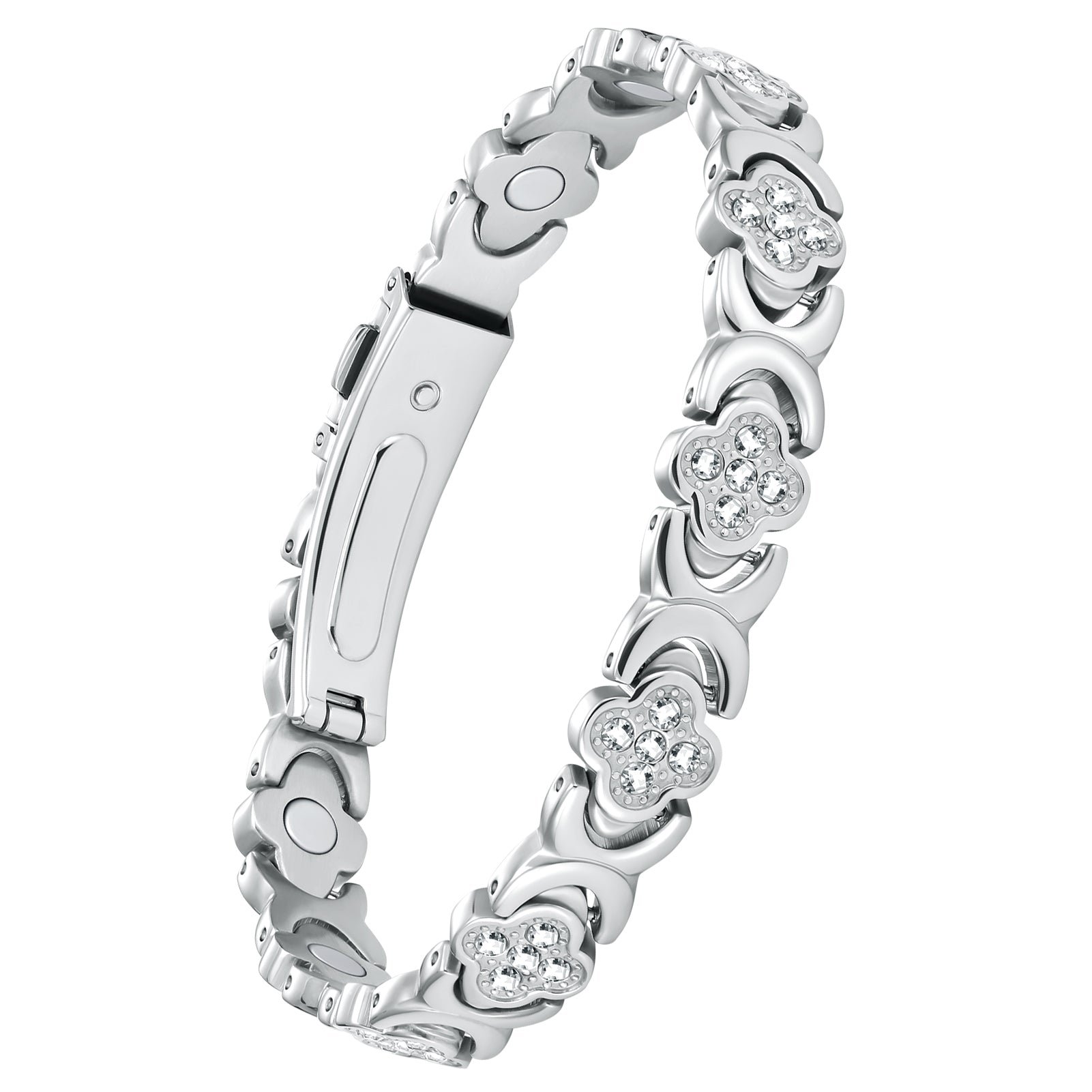 Pulsera de cobre puro para mujer Jecanori, pulseras magnéticas curativas eficaces
