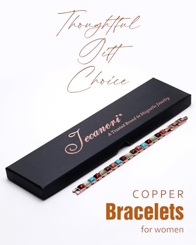 Copper Bracelets for Women, Effective Turquoise Magnetic Bracelets for Women